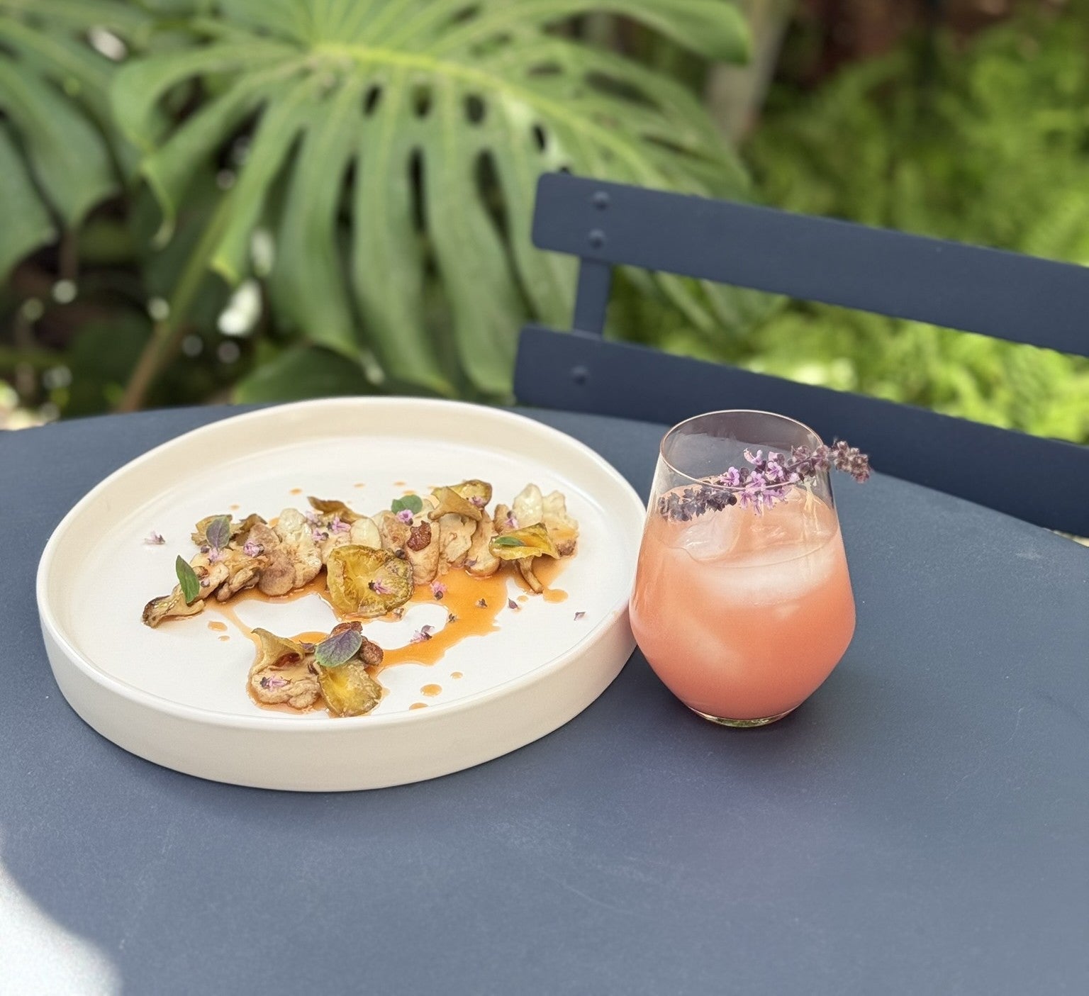 Festive Mushroom Sashimi